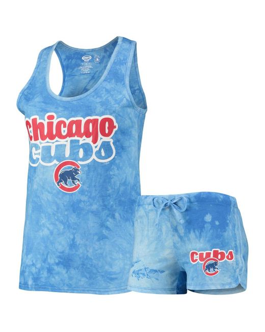 Concepts Sport Chicago Cubs Billboard Racerback Tank Top and Shorts Set