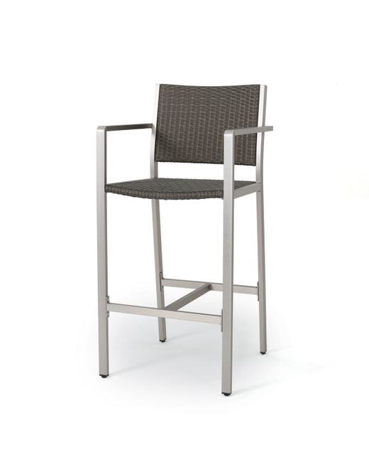 Noble House Cape Coral Outdoor Barstools Set of 2
