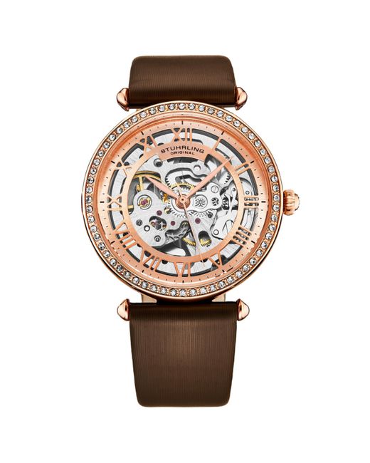 Stuhrling Legacy Two-Tone Rose-Gold Dial 45mm Round Watch