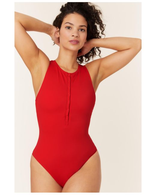 Andie Malibu Snap Front One Piece Swimsuit