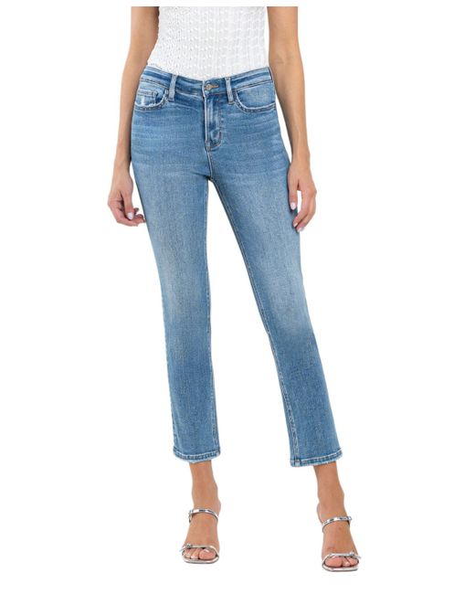Vervet High Rise Slim Straight Jeans