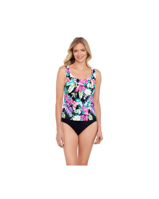Shapesolver By Penbrooke ShapeSolver Mastectomy Tankini Swimsuit Top
