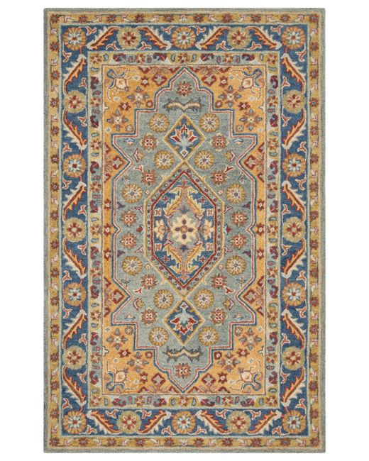 Safavieh Antiquity At504 and Gold 5 x 8 Area Rug