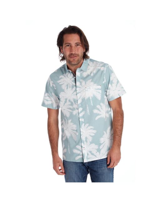 Px Clothing Short Sleeve Palm Tree Shirt