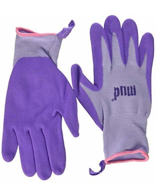 Protective Industrial Products Mud Simply Garden Gloves Passion Fruit Small
