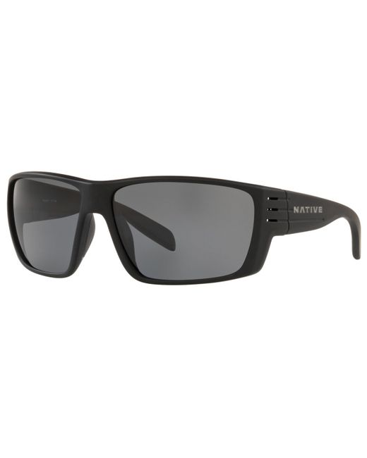 Native Eyewear Native Polarized Sunglasses XD9014 66 GREY