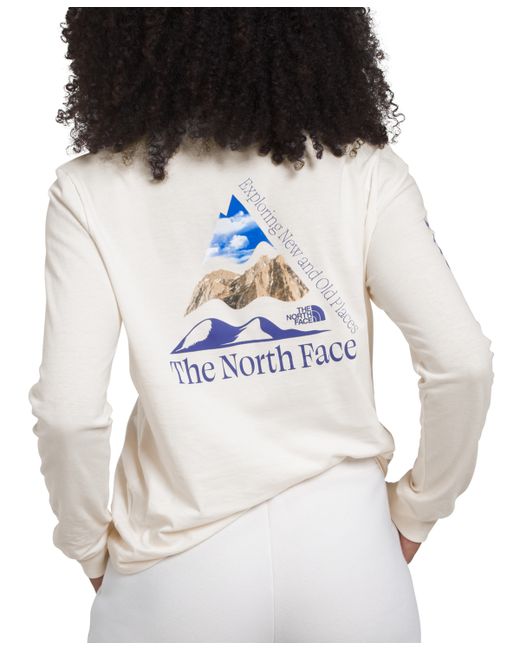 The North Face Places We Love Long-Sleeve T-Shirt Cave Blue