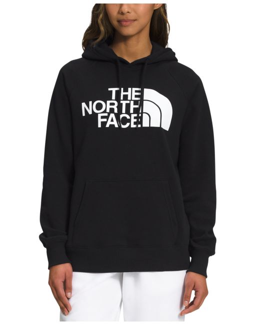 The North Face Half Dome Fleece Pullover Hoodie Tnf White