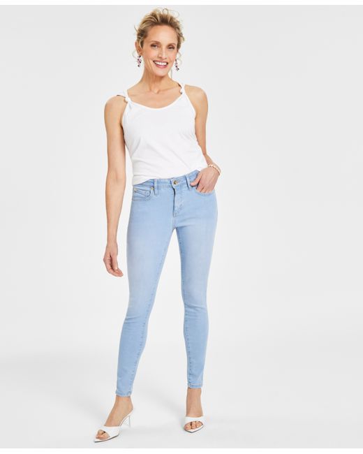 I.N.C. International Concepts Mid Rise Skinny Jeans Created for