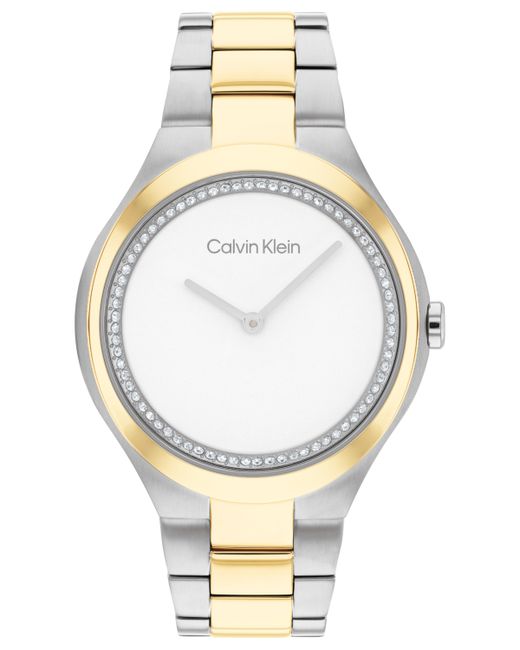 Calvin Klein 2H Quartz Two-Tone Stainless Steel Bracelet Watch 36mm