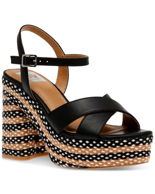 Dolce Vita Crossband Ankle-Strap Platform Dress Sandals
