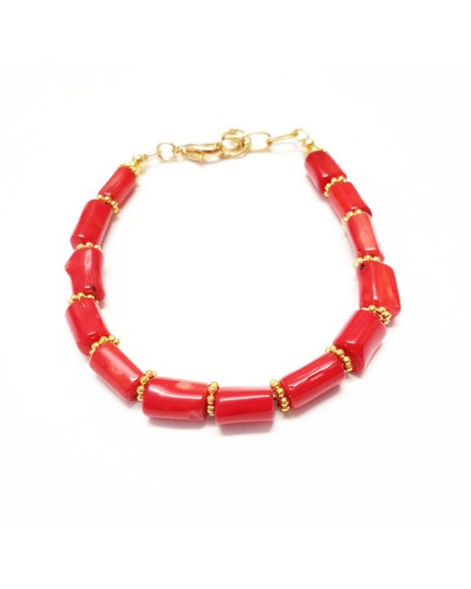 MINU Jewels Rouge Bracelet with Red Beads