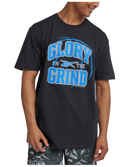 Reebok Glory Grind Graphic T-Shirt vector Blue