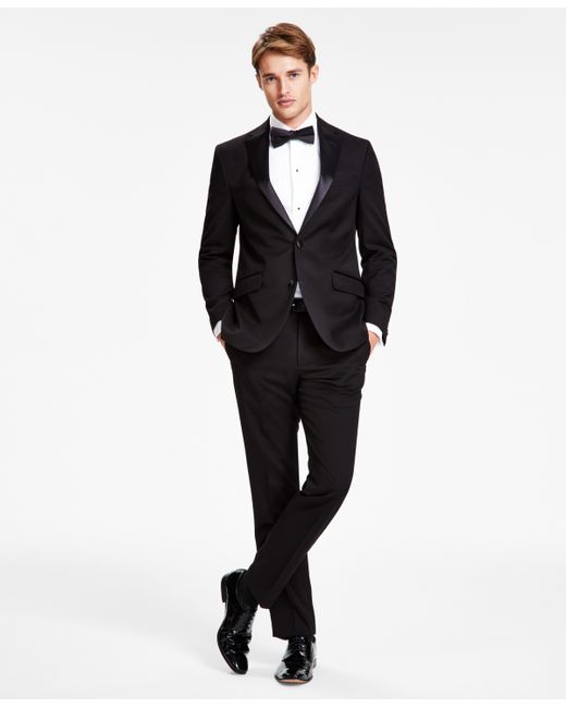 Kenneth Cole REACTION Slim-Fit Ready Flex Tuxedo Suit