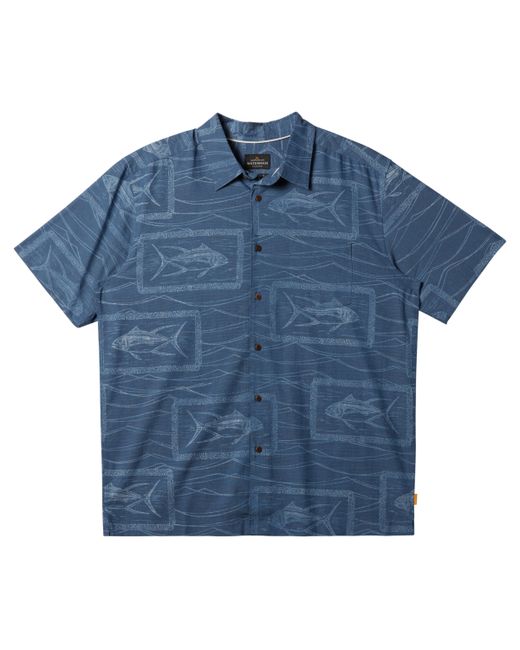 Quiksilver Waterman Reef Point Short Sleeve Shirt