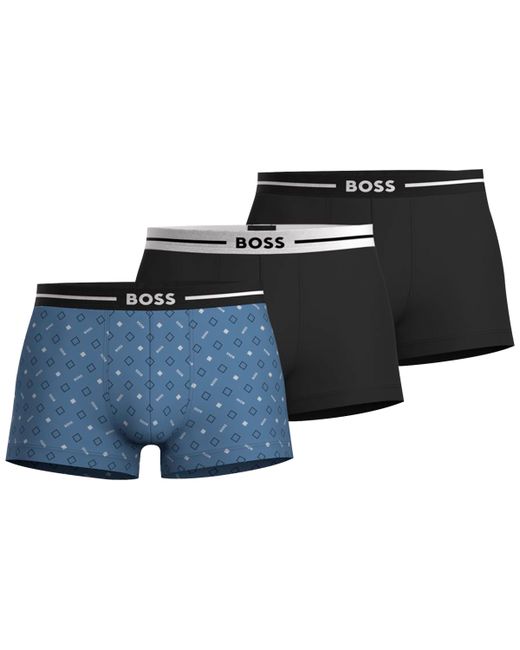 Boss Bold Design Trunks Pack of 3