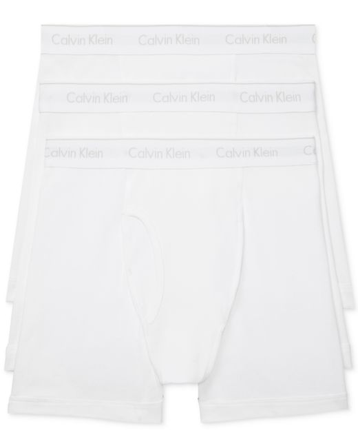 Calvin Klein 3-Pack Cotton Classics Boxer Briefs Underwear