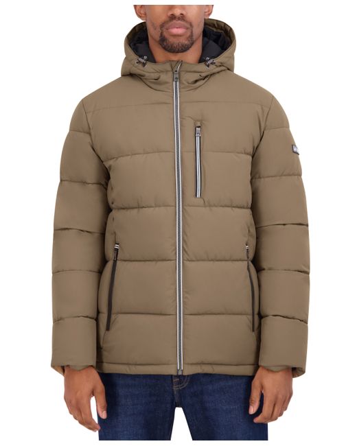 Nautica Quilted Hooded Puffer Jacket