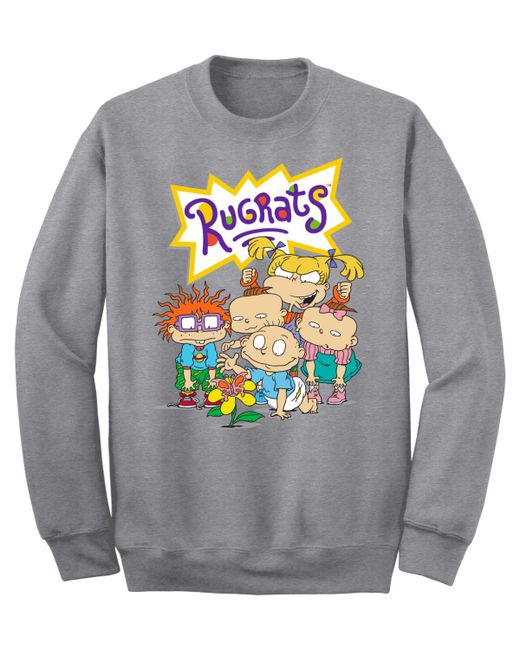 Airwaves Rugrats Natural Wonder Crew Fleece Sweatshirt
