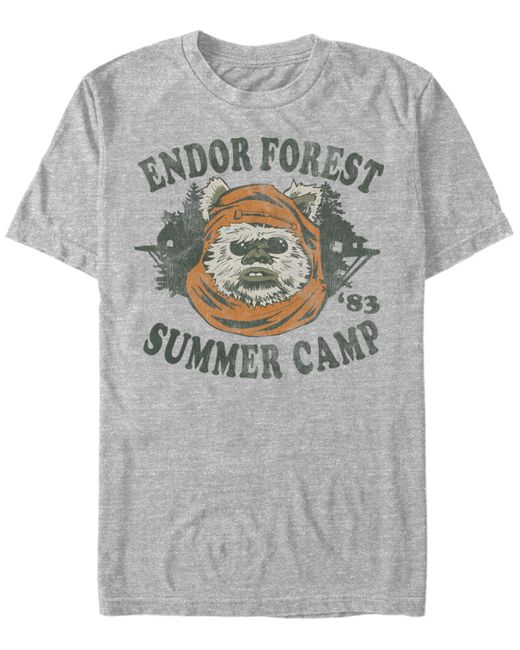 Fifth Sun Star Wars Classic Ewok Summer Camp Short Sleeve T-Shirt