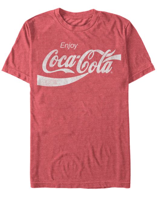 Fifth Sun Coca-Cola Vintage-Like Enjoy Short Sleeve T-Shirt