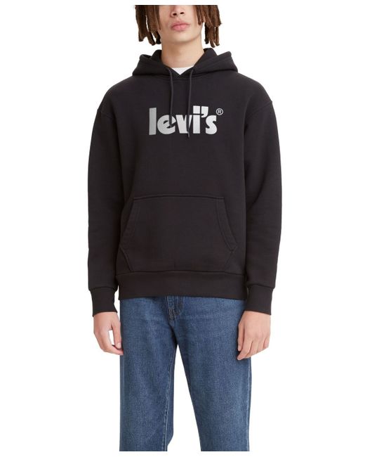 Levi's Poster Graphic Logo Relaxed Fit Hoodie