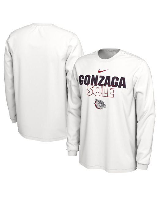 Nike Gonzaga Bulldogs On Court Long Sleeve T-shirt