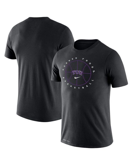 Nike Tcu Horned Frogs Basketball Icon Legend Performance T-shirt