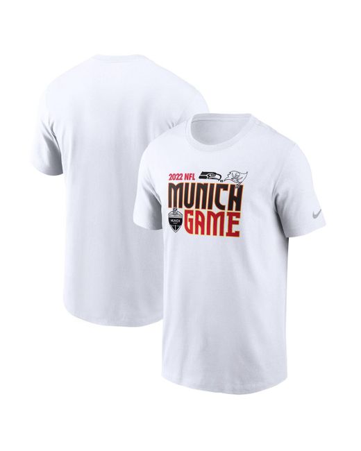 Nike Seattle Seahawks vs. Tampa Bay Buccaneers Essential Munich Game T-shirt