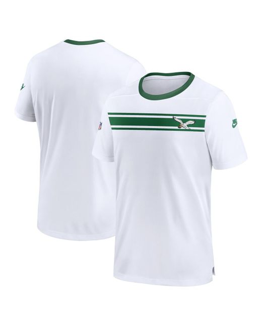Nike Distressed Philadelphia Eagles Sideline Coaches Alternate Performance T-shirt