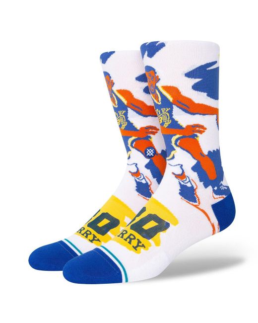 Stance Stephen Curry Golden State Warriors Player Paint Crew Socks
