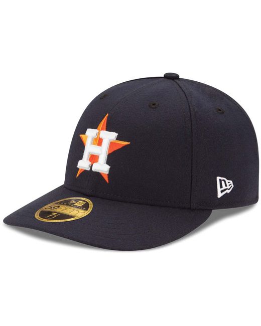 New Era Houston Astros Home Authentic Collection On-Field Low Profile 59FIFTY Fitted Hat