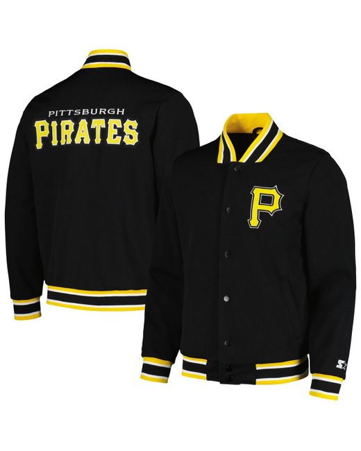 Starter Pittsburgh Pirates Secret Weapon Satin Full-Snap Jacket