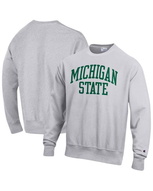 Champion Michigan State Spartans Arch Reverse Weave Pullover Sweatshirt