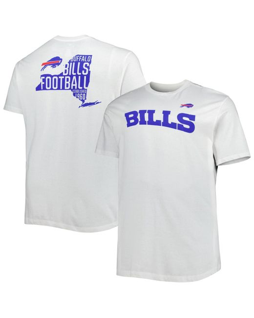 Fanatics Buffalo Bills Big and Tall Hometown Collection Hot Shot T-shirt