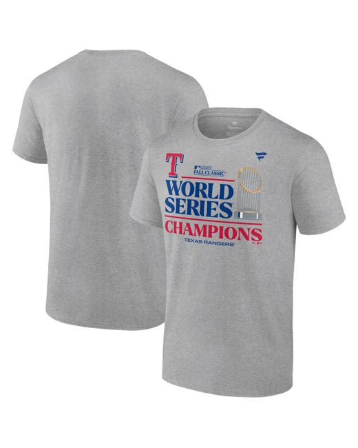 Fanatics Texas Rangers 2023 World Series Champions Locker Room T-shirt