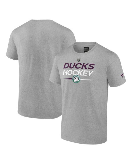 Fanatics Anaheim Ducks Authentic Pro Wordmark Alternate Logo T-shirt