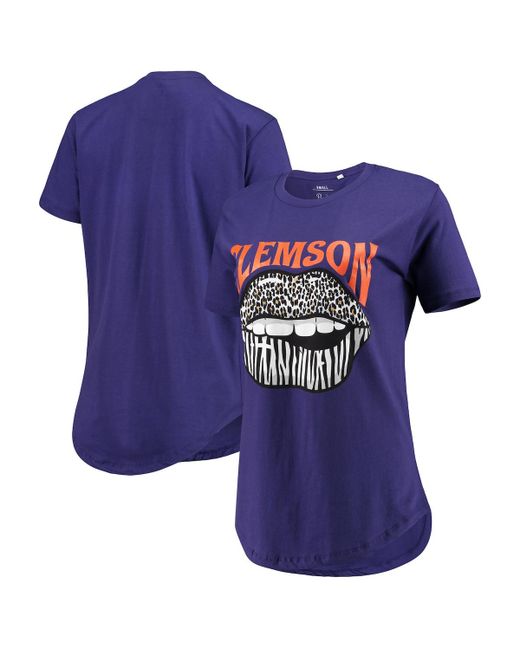 Pressbox Clemson Tigers Wild Lips Core T-shirt