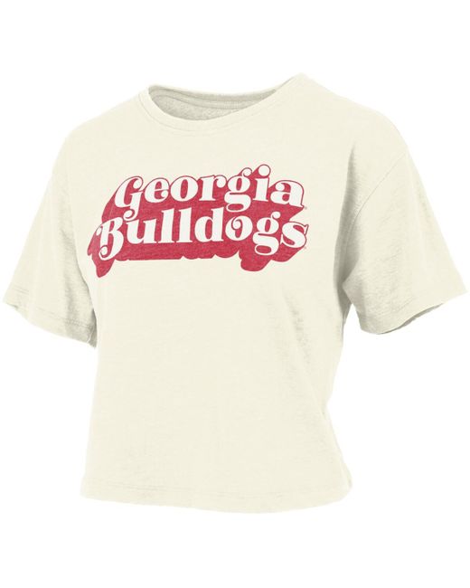 Pressbox Georgia Bulldogs Vintage-Like Easy T-shirt