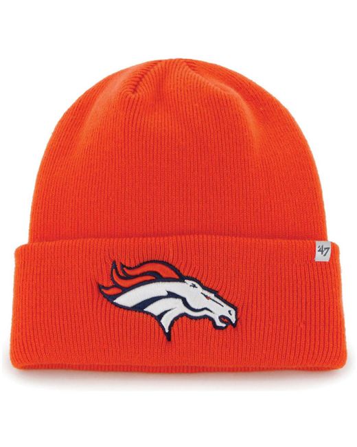 '47 Brand Denver Broncos Secondary Basic Cuffed Knit Hat