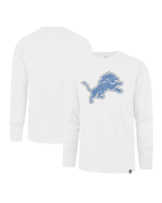 '47 Brand 47 Brand Distressed Detroit Lions Premier Franklin Long Sleeve T-shirt