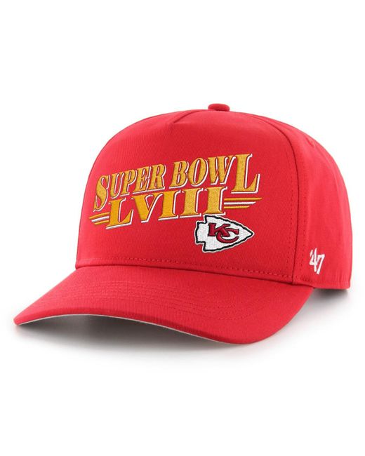 '47 Brand 47 Brand Kansas City Chiefs Super Bowl Lviii Hitch Adjustable Hat