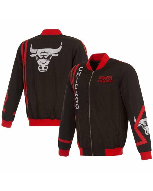 Jh Design Chicago Bulls 2023/24 City Edition Nylon Full-Zip Bomber Jacket