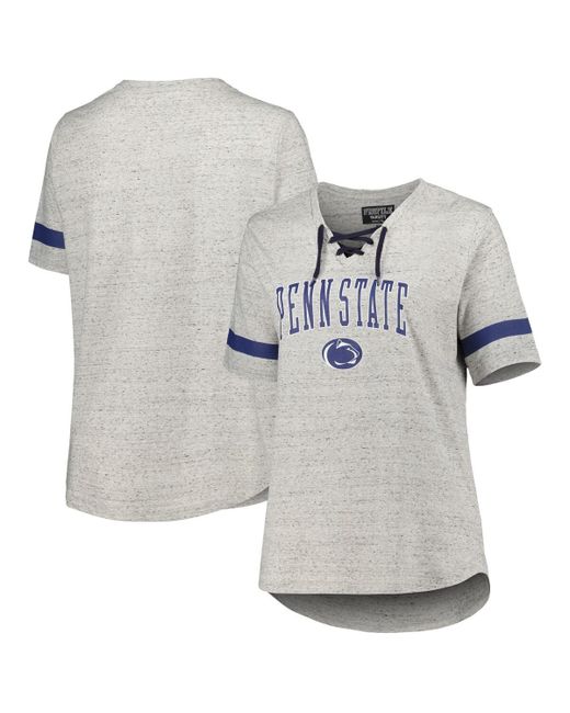 Profile Penn State Nittany Lions Plus Lace-Up T-shirt