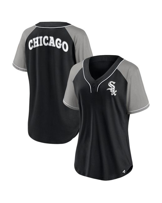 Fanatics Chicago White Sox Ultimate Style Raglan V-Neck T-shirt