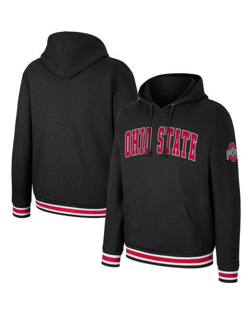 Colosseum Ohio State Buckeyes Varsity Arch Pullover Hoodie