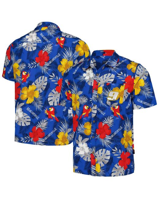 Margaritaville Chase Elliott Island Life Party Full-Button Shirt