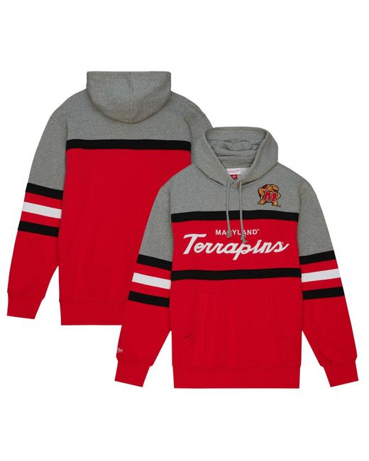Mitchell & Ness Maryland Terrapins Head Coach Pullover Hoodie