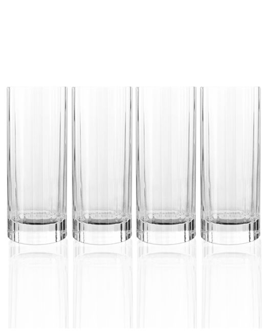 Luigi Bormioli Bach 16.25 Oz Beverage Glasses Set of 4