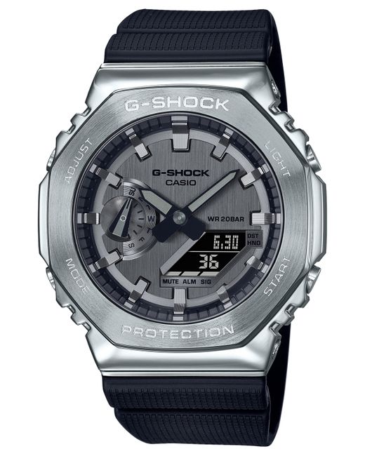 G-Shock Silver-Tone Strap Watch 45.2mm